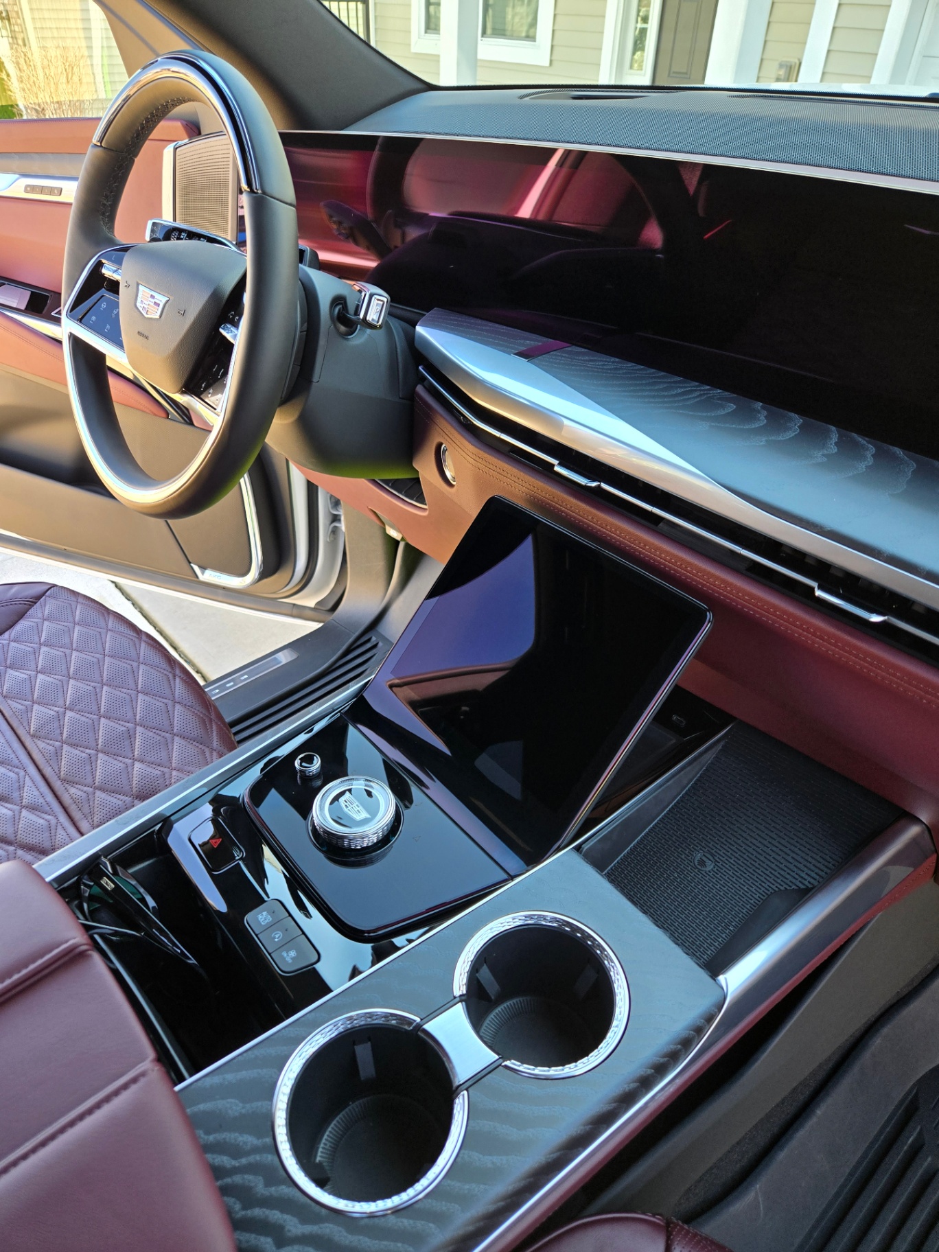 Cadillac Escalade luxury interior detail in West Chester