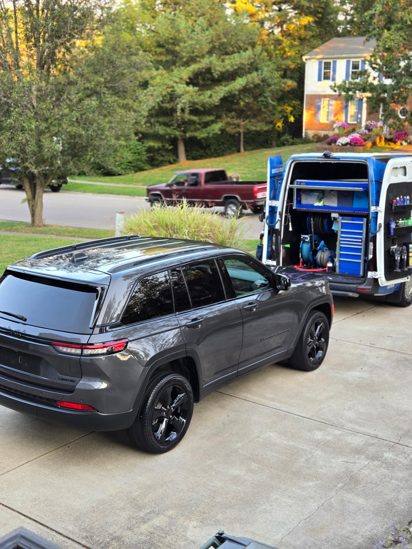 Freshly detailed vehicle by Pearl's Auto Recon in Mason, OH