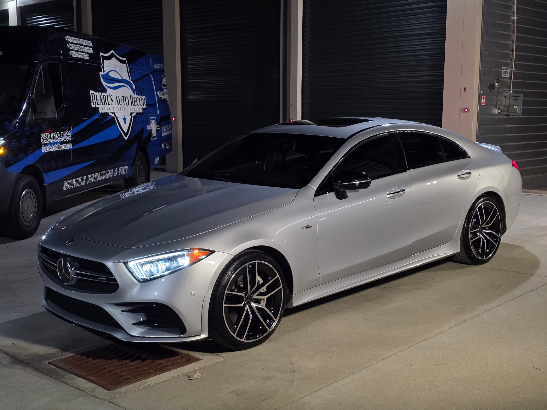 Mercedes-AMG ceramic coating gloss finish in Northern Kentucky