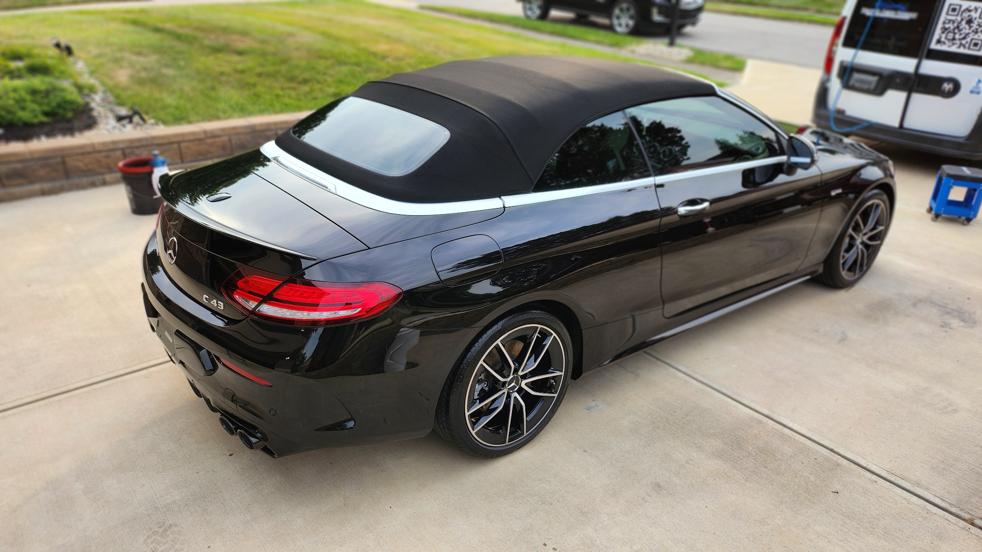 Freshly detailed vehicle by Pearl's Auto Recon in Villa Hills, KY